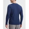 imagebaleaf Mens Sun Shirts UPF 50 UV Protection SPF Long Sleeve Rash Guard Fishing Outdoor Quick Dry LightweightNavy Blue