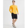 imagebaleaf Mens Sun Shirts UPF 50 UV Protection SPF Long Sleeve Rash Guard Fishing Outdoor Quick Dry LightweightYellow