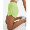 imagebaleaf Womens Athletic Shorts 3quot High Waist Running Shorts with Zipper Pockets Workout Gym Sports Quick Dry UPF 50Light Green