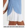 imagebaleaf Womens Workout Tops Shirts UPF50 Sun Shirt Short Sleeve Quick Dry UV Protection Athletic TeeHeather Blue