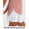 imagebaleaf Womens Workout Tops Shirts UPF50 Sun Shirt Short Sleeve Quick Dry UV Protection Athletic TeeHeather Orange