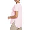 imagebaleaf Womens Workout Tops Shirts UPF50 Sun Shirt Short Sleeve Quick Dry UV Protection Athletic TeePink