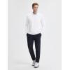 imagebaleaf Mens Long Sleeve Golf Shirt Collared Shirts Polo UPF 50 Lightweight Quick Dry Work Casual OutdoorWhitelong