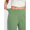 imagebaleaf Womens 12quot Long Bermuda Shorts Knee Length Cotton Athletic Shorts Sweat Casual Lounge Walking SummerLoden Frost