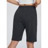 imagebaleaf Womens Cotton Bermuda Long Shorts 10quot Knee Length Loose Drawstring Waist Sweat Shorts with Pockets Casual SummerCharcoal10 Inseam