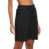 imagebaleaf Womens Cotton Bermuda Long Shorts 10quot Knee Length Loose Drawstring Waist Sweat Shorts with Pockets Casual SummerPack Blackcharcoal