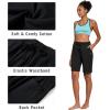 imagebaleaf Womens Cotton Bermuda Long Shorts 10quot Knee Length Loose Drawstring Waist Sweat Shorts with Pockets Casual SummerPack Blackgreen