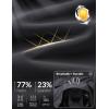 imagebaleaf Mens Mountain Bike Shorts Loosefit Cycling Shorts MTB Bicycle 9 Inch Zipper Pockets Drawstring Stretchy UPF50Black
