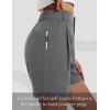 imagebaleaf Womens 6quot Golf Shorts Stretch Pleated Work Short for Hiking Quick Dry Dressy Casual Summer UPF50Dark Gray