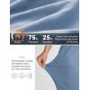 imagebaleaf Womens Fleece Lined Pants Joggers WaterResistant Zipper Pocket Thermal Sweatpants Winter Running Hiking Jogging01blue