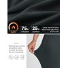 imagebaleaf Womens Fleece Lined Pants Joggers WaterResistant Zipper Pocket Thermal Sweatpants Winter Running Hiking Jogging01grey