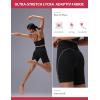 imagebaleaf Freeleaf Broadway Womens Biker Shorts with Pockets Dance Yoga Workout Gym Running 8quot High Waist Short PantsBlack