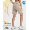 imagebaleaf Womens 9quot Cargo Shorts Hiking Water Resistant Pockets Bermuda Lightweight UPF50 Camping Travel OutdoorLight Khaki