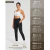 imagebaleaf Womens Fleece Lined Leggings High Waisted Water Resistant Winter Warm Running Thermal Pants Zipper PocketBlack