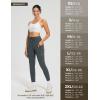imagebaleaf Womens Fleece Lined Leggings High Waisted Water Resistant Winter Warm Running Thermal Pants Zipper PocketGray