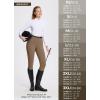 imagebaleaf Womens Horse Riding Pants Equestrian Full Seat Breeches Horseback Tights Silicone Zipped PocketBrown