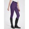 imagebaleaf Womens Horse Riding Pants Equestrian Full Seat Breeches Horseback Tights Silicone Zipped PocketPurple