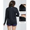 imagebaleaf Womens Long Sleeve Sun Shirts UPF 50 Lightweight Open Front Cardigan with Pockets Beach Cover Up SPF Sun WrapBlack