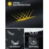 imagebaleaf Womens Long Sleeve Sun Shirts UPF 50 Lightweight Open Front Cardigan with Pockets Beach Cover Up SPF Sun WrapBlack