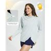 imagebaleaf Womens Long Sleeve Sun Shirts UPF 50 Lightweight Open Front Cardigan with Pockets Beach Cover Up SPF Sun WrapGrey
