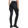 imagebaleaf Womens Horse Riding Pants Equestrian Full Seat Breeches Horseback Tights Silicone Zipped PocketBlack
