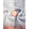 imagebaleaf Womens Fleece Lined Flare Sweatpants with Pockets Ladies Sweat Pants Drawstring Bootcut Bell Bottom DanceGrey