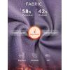 imagebaleaf Womens Fleece Lined Flare Sweatpants with Pockets Ladies Sweat Pants Drawstring Bootcut Bell Bottom DancePurple
