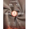 imagebaleaf Womens Fleece Lined Flare Sweatpants with Pockets Ladies Sweat Pants Drawstring Bootcut Bell Bottom DanceTan