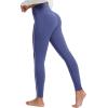imagebaleaf Womens Fleece Lined Leggings Thermal Warm Winter Tights with Pockets High Waisted Yoga PantsClassic Navy