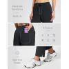 imagebaleaf Womens Golf Pants with Pockets Petite Stretch Work Pant High Waisted Sweatpants for Travel AthleticAblack