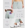 imagebaleaf Womens Golf Pants with Pockets Petite Stretch Work Pant High Waisted Sweatpants for Travel AthleticDlight Gray