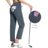 imagebaleaf Womens Golf Pants with Pockets Petite Stretch Work Pant High Waisted Sweatpants for Travel AthleticEgrey