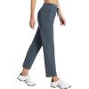 imagebaleaf Womens Golf Pants with Pockets Petite Stretch Work Pant High Waisted Sweatpants for Travel AthleticEgrey