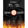 imagebaleaf Womens High Waisted Fleece Lined Leggings Workout Gym Pants with Pockets Thermal Winter Cold WeatherBlack