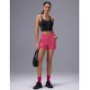 imagebaleaf Freeleaf Broadway Womens Spaghetti Strap Dance Sports Bras High Impact Crisscross Back Padded Yoga Workout Tank TopBlack