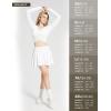 imagebaleaf Womens Long Sleeve Crop Top for Workout Yoga Wrap Tops V Neck Slim Fit Shirts with Thumb HolesWhite