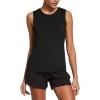 imagebaleaf Workout Tank Tops for Women Sleeveless Running Athletic Loose Fit Yoga Tops Active Shirts Sports Gym ExerciseBlack