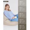 imagebaleaf Womens Long Sleeve Workout Tops Yoga Athletic Shirts Loose Fit Lightweight Gym Casual LoungeLight Blue