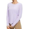 imagebaleaf SunDur Womens UPF 50 Shirts Long Sleeve Workout Lightweight Shirt Quick Dry Clothing Running Shirts Athletic TopsPastel Purple