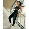 imagebaleaf Freeleaf Broadway High Waisted Legging for Women 25quot Dance Yoga Workout Leggings with Pockets Soft Athletic PantsBlack
