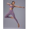 imagebaleaf Freeleaf Broadway High Waisted Legging for Women 25quot Dance Yoga Workout Leggings with Pockets Soft Athletic PantsPurple
