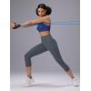 imagebaleaf Sweatleaf Womens Petite Capri Leggings High Waisted Yoga Workout Running Casual Summer Pants for WomenDark Grey