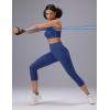 imagebaleaf Sweatleaf Womens Petite Capri Leggings High Waisted Yoga Workout Running Casual Summer Pants for WomenNavy Blue