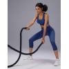 imagebaleaf Sweatleaf Womens Petite Capri Leggings High Waisted Yoga Workout Running Casual Summer Pants for WomenNavy Blue