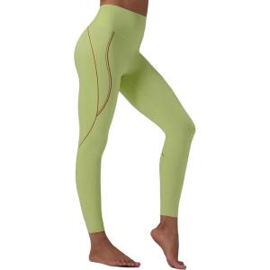 imagebaleaf Freeleaf Broadway High Waisted Legging for Women 25quot Dance Yoga Workout Leggings with Pockets Soft Athletic PantsLight Green