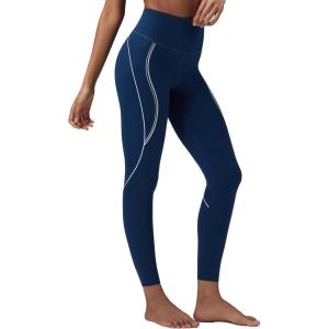 imagebaleaf Freeleaf Broadway High Waisted Legging for Women 25quot Dance Yoga Workout Leggings with Pockets Soft Athletic PantsNavy Blue