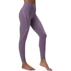 imagebaleaf Freeleaf Broadway High Waisted Legging for Women 25quot Dance Yoga Workout Leggings with Pockets Soft Athletic PantsPurple