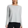 imagebaleaf Womens Long Sleeve Workout Shirts Loose Fit Super Soft Yoga Athletic Casual Tops with Boatneck Thumb HoleHeather Gray