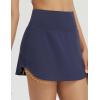 imagebaleaf Womens Tennis Skirt Golf Skorts for Woman High Waisted with Shorts Pockets Athletic RunningNavy Blue