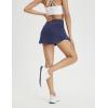 imagebaleaf Womens Tennis Skirt Golf Skorts for Woman High Waisted with Shorts Pockets Athletic RunningNavy Blue